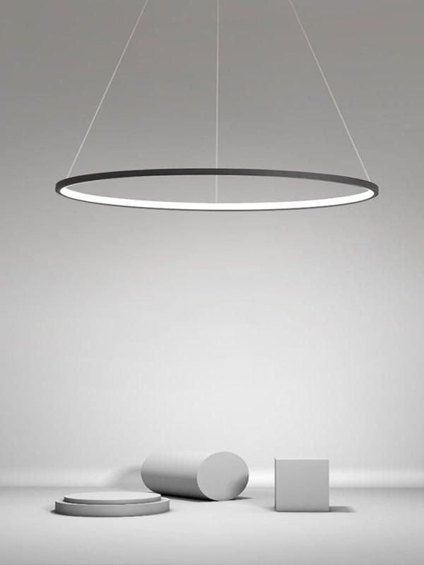 Architectural Smart Home Automation DALI Ring Pendant Lighting